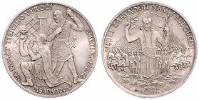 CZECHOSLOVAKIA&nbsp;
Silver medal 1000th Anniversary St. Wenceslaus´ death, 1929, 9,98g, Kremnica. O. Španiel, 30 mm, Ag 987/1000, MCH CSr1-MED3&nbsp...