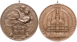 CZECHOSLOVAKIA&nbsp;
AE medal 3th Sudeten German Festival of choirs, 1937, 96,6g, F. Mänert, 70 mm&nbsp;

about UNC | about UNC