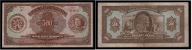 CZECHOSLOVAK REPUBLIK (1919 - 1939)&nbsp;
500 Koruna, 1923, Série B. Aurea 20 a&nbsp;

3