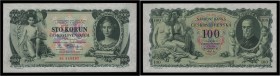 CZECHOSLOVAK REPUBLIK (1919 - 1939)&nbsp;
100 Koruna, 1931, Série 5 c. Aurea 25 b 2&nbsp;

0