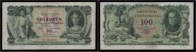 CZECHOSLOVAK REPUBLIK (1919 - 1939)&nbsp;
100 Koruna, 1931, Série Zc. Aurea 25 b 2&nbsp;

2