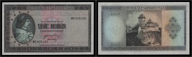 CZECHOSLOVAK REPUBLIC (1945 - 1953)&nbsp;
500 Koruna no date (1945), Série BC, 3 malé dírky svisle nad sebou. Aurea 80 a S 1&nbsp;

N
