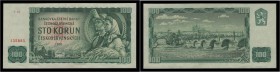 CZECHOSLOVAK REPUBLIC (1953 - 1992)&nbsp;
100 Kčs, 1961, Série C 28. Aurea 110 a&nbsp;

0