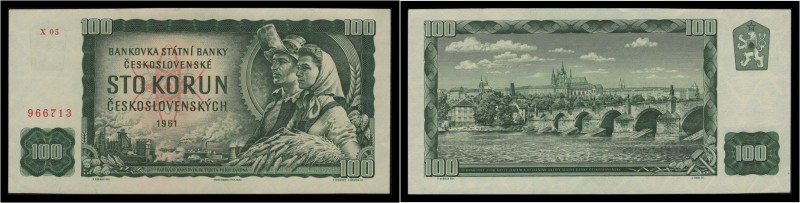 CZECHOSLOVAK REPUBLIC (1953 - 1992)&nbsp;
100 Koruna, 1961, Série X 05. Aurea 1...