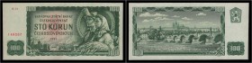 CZECHOSLOVAK REPUBLIC (1953 - 1992)&nbsp;
100 Koruna, 1961, Série M 22. Aurea 111 b&nbsp;

0