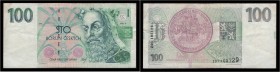 CZECH REPUBLIC (1993 - 2019)&nbsp;
100 Koruna, 1993, Série Z01. Aurea CZ 8 a 2&nbsp;

3