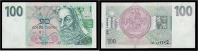 CZECH REPUBLIC (1993 - 2019)&nbsp;
100 Koruna, 1993, Série Z01. Aurea CZ 8 a 2&nbsp;

0