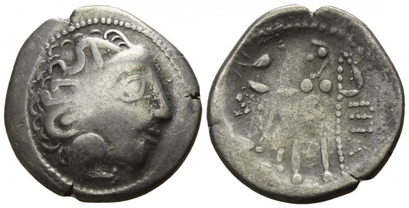 Eastern Europe. Imitation of Philip III of Macedon circa 150-50 BC.
Tetradrachm...
