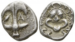Thrace. Apollonia Pontika circa 450-400 BC. Drachm AR