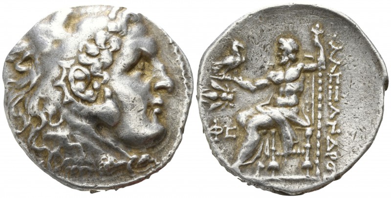 Kings of Thrace. Ephesos. Lysimachos 305-281 BC.
Tetradrachm AR

28mm., 17,04...