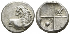 The Tauric Chersonese. Cherronesus 386-338 BC. Hemidrachm AR