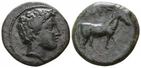 Thessaly. Atrax circa 400 BC. Dichalkon Æ