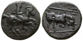 Thessaly. Krannon circa 350-300 BC. Chalkous AE
