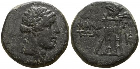Cimmerian Bosporos. Phanagoreia circa 100-75 BC. Bronze Æ