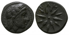 Mysia. Gambrion circa 400-300 BC. Bronze Æ