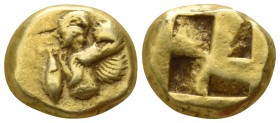Mysia. Kyzikos circa 550-500 BC. Hekte EL