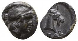 Aeolis. Aigai  circa 300-200 BC. Bronze Æ