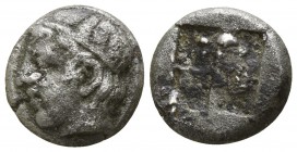 Lesbos. Uncertain mint circa 550-480 BC. 1/8 Stater AR