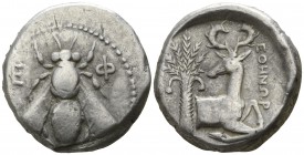 Ionia. Ephesos . ΕΘΗΝΩΡ, magistrate circa 394-295 BC. Tetradrachm AR