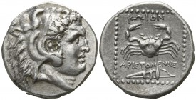 Islands off Caria. Kos. ΑΡΙΣΤΟΜΕΝΗΣ, magistrate circa 285-258 BC. Tetradrachm AR