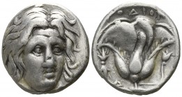 Islands off Caria. Rhodos circa 305-275 BC. Didrachm AR