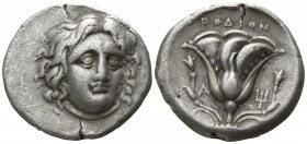 Islands off Caria. Rhodos circa 305-275 BC. Didrachm AR