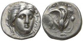 Islands off Caria. Rhodos circa 305-275 BC. Didrachm AR