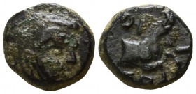 Kings of Lydia. Uncertain. Spithridates circa 334 BC. Bronze Æ