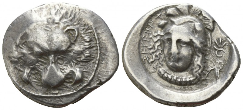Dynasts of Lycia. Uncertain mint. Zagaba 400-380 BC.
1/3 Stater AR

17mm., 3,...