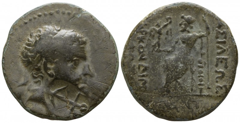 Kings of Cilicia. Uncertain mint. Tarkondimotos I 39-31 BC.
Bronze Æ

21mm., ...