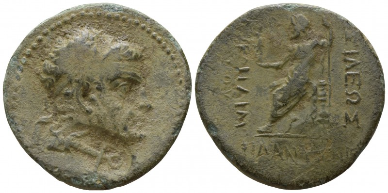 Kings of Cilicia. Uncertain mint. Tarkondimotos I 39-31 BC.
Bronze Æ

21mm., ...