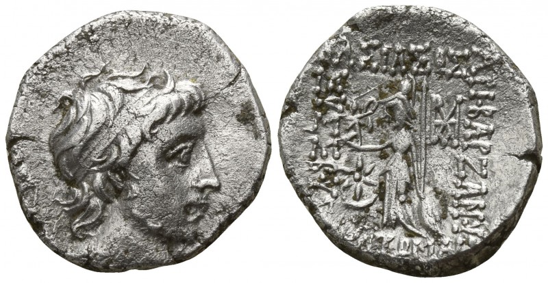 Kings of Cappadocia. Uncertain mint. Ariobarzanes III Eusebes Philoromaios 52-42...
