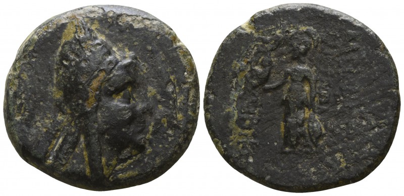 Kings of Commagene. Uncertain mint. Mithradates I Kallinikos 96-70 BC.
Bronze Æ...