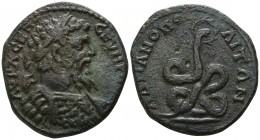 Thrace. Hadrianopolis. Septimius Severus AD 193-211. Tetrassarion AE