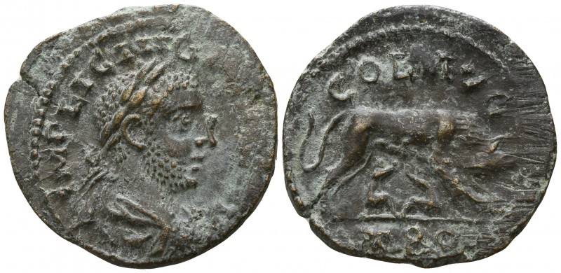 Troas. Alexandreia. Gallienus AD 253-268.
Bronze Æ

22mm., 5,18g.

IMP LICI...