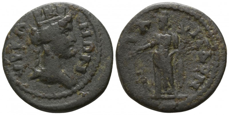 Lydia. Hyrkaneis . Pseudo-autonomous issue circa AD 180-270.
Bronze Æ

19mm.,...