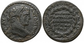 Lydia. Sardeis . Caracalla AD 211-217. Magistrate An. Rufus.. Bronze Æ