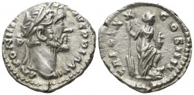 Antoninus Pius AD 138-161. Rome. Denar AR