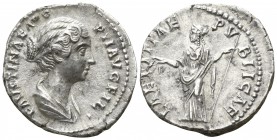 Faustina II AD 147-175. Rome. Denar AR