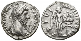 Lucius Verus AD 161-169. Rome. Denar AR