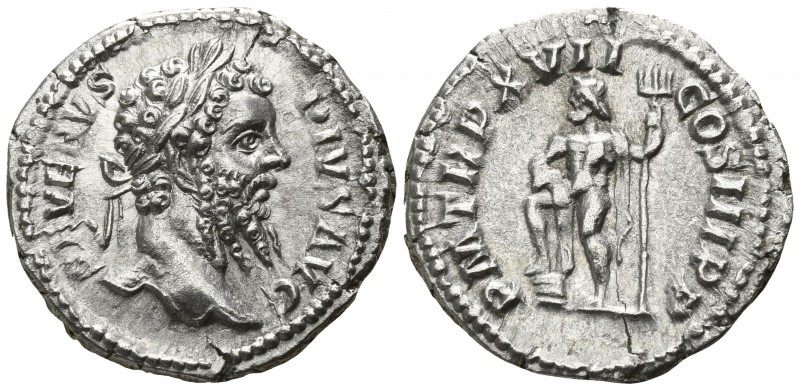 Septimius Severus AD 193-211. Rome
Denarius AR

18mm., 3,28g.

SEVERVS PIVS...