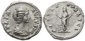 Julia Domna AD 193-211. Rome. Denarius AR