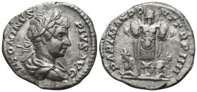 Caracalla AD 211-217. Rome. Denar AR