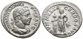 Elagabalus AD 218-222. Rome. Denarius AE