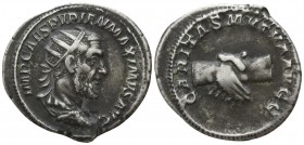 Pupienus AD 238. Rome. Antoninian AR