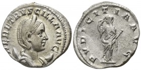 Herennia Etruscilla AD 249-251. Rome. Antoninian AR
