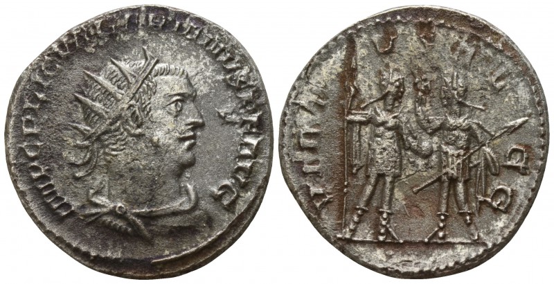 Valerian I AD 253-260. Antioch
Antoninianus

20mm., 3,80g.

IMP C P LIC VAL...