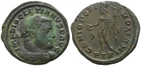 Diocletian AD 284-305. Treveri. Follis Æ