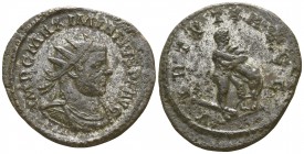 Maximianus Herculius AD 286-305. Lugdunum. Aurelianus