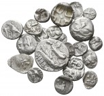 Lot of 21 greek silver coins / SOLD AS SEEN, NO RETURN!